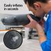 OPTP McKenzie AirBack Inflatable Lumbar Pillow - Portable Travel Cushion for Car Airplane & Office Support - Buy Online on GoSupps.com