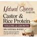 Natural Queen Castor Rice Protein Hair Oil - Natural - 7.1 Fl Oz. - Buy Online on GoSupps.com