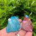 Home Decoration 2pcs Aura Crystal Cluster Angel Aura Titanium Quartz Crystal Specimen Minerals s - Buy Online on GoSupps.com