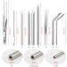 13 Pack Paracord Stitching Tools Set | Stainless Steel Needles & Knotting Accessories | Paracord Supplies Kit with Marlin Spike | Black Sharp Smoothing Tool - Buy Online on GoSupps.com
