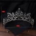 Kamirola Crystal Princess Crown Tiara for Women and Girls - KC Gold & Black - Buy Online on GoSupps.com