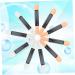 SOESFOUFU Double Ended Makeup Brush 50pcs Disposable Makeup Eyeshadow Applicators Bulk Make Eye Shadow Brush Sponge Tool Sponge - Buy Online on GoSupps.com