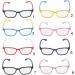 SM SunniMix Anti-Blue Light Reading Glasses - Stylish Safety Glasses for Computer Use (Black + Red) - International Shipping Available - Buy Online on GoSupps.com
