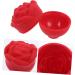 FRCOLOR 3pcs Rose Face Ice Tray - Silicone Ice Molds for Cooling Rollers & Facial Massager | Food Grade & Perfect for Cocktails - Buy Online on GoSupps.com