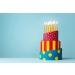 Bakerpan Premium Rolled Red Fondant - Vanilla Flavor 4.4 oz - Buy Online on GoSupps.com