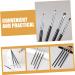 SOESFOUFU 4pcs Eye Shadow Brush Set Eyeshadow Brush Small Eyeliner Brush Make up Eyeliner Brush Eye Makeup Kit - Buy Online on GoSupps.com