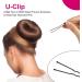 URAQT 4 Pcs Hair Bun Maker Set with 10 Hair Pins - Easy French Hairstyle Doughnut Styling Tool for Girls and Women - Buy Online on GoSupps.com