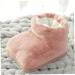Buy Kisangel Heated Foot Warmers | USB Plush Heating Cushions for Office & Home | Pink Footrest Slippers & Warmers - Buy Online on GoSupps.com