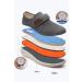 Shop Men's Breathable Diabetic Orthopedic Slippers - Wide Fit Edema Sneakers for Swollen Feet - Size 9 Beige - Buy Online on GoSupps.com