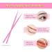 200Pcs Disposable Eyelash Brushes Pink Micro Brushes Applicator Eyelash Brushes for Eyelashes Extensions - Buy Online on GoSupps.com