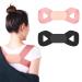 2 pieces of posture correction straightforward adjustable upper back support back straightwood posture trainer posture correction for women and men