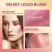 Matte Liquid Blush - Long-Lasting Lightweight Velvet Blush | Easy to Blend & Smudge-Proof | #Color04 - 1 Piece - Buy Online on GoSupps.com