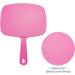 DVHOK 2Pcs Handheld Mirror - Portable Hand Mirror with Hanging Hole - Pink 7.4 W x 10.4 L - Set of 2 - Buy Online on GoSupps.com