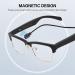 Charger for Smart Glasses 2.6ft Magnetic USB Charging Cable Replacement Power Cord - Black | International Shipping Available - Buy Online on GoSupps.com