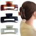 Sioppkik 3 pieces large hair clip non-slip plastic hair clips women hair clips hair accessories for women and girls thick hair