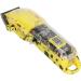 Transparent Mini Hairdressing Trimmer Multifunction Curved Electric Hair Clipper Set for Beauty Salon (Yellow) - Buy Online on GoSupps.com