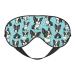 Double-Sided Eye Mask Eye Sleep Shade Cover Cute-Boston-Terrier-Friend Unisex Night Sleeping Mask