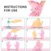Sibba 2 Pairs Silicone Moisturizing Gloves and Socks Spa Gel Hydrating Gloves for Overnight Bedtime Heal Eczema Sleeping Lotion Hand Treatment Gloves Socks Repair Rough Cracked Dry Chapped Skin - Buy Online on GoSupps.com