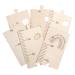 Wood yardstobee for children measuring latte children's room natural wooden puzzle measuring slat wall decoration for children's room baby room girls and boy to record their growth