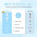 Easy Home Baby Electric Nasal Aspirator | USB Rechargeable Nose Sucker with Night Light | Adjustable Suction | 2 Silicone Nozzles | Baby Nose Cleaner ENA102 - Buy Online on GoSupps.com