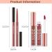 Nude Lipstick and Lip Liner Set - Long Lasting Waterproof Lip Stain - Highly Pigmented Lip Makeup Kit for Daily & Holiday Gifts (03) - Buy Online on GoSupps.com