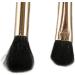 Makeup Brushes Set Travel Makeup Brush Set Portable Multifunctional Mirror Cap for Blending Foundations (white) - Buy Online on GoSupps.com