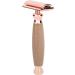 Uxsiya Eco-Friendly Manual Shaver for Men - Rose Gold | Perfect for Salon Use - Buy Online on GoSupps.com