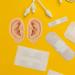 GALPADA 1 Pair Silicone Ear Model - Realistic Artificial Ear Mold for Picking Training - Fake Body Part for Piercing Acupuncture Practice Classroom and Home Decor - Buy Online on GoSupps.com