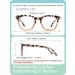 LianSan Bifocal Reading Glasses for Women - Stylish Top Clear Blue Light Blocking Readers Pink Tortoise Spring Hinge - 1.50 Magnification - Buy Online on GoSupps.com
