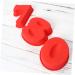 MAGICLULU Silicone Ice Cream Mold 18 Pcs Celebrity 3D Chocolate Mold Silicone Letter Molds mediumx2pcs - Buy Online on GoSupps.com