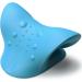 Neck and Shoulder Relaxer for Pain Relief - Neck Stretcher for TMJ - Cervical Traction Device for Spine Alignment (Dodger Blue) - Buy Online on GoSupps.com
