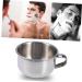 FRCOLOR 3-Pack Stainless Steel Shaving Bowl Set Refillable Razor Soap Cups for Men | Shaving Brush & Razor Accessories - Buy Online on GoSupps.com