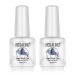 ROSALIND 15ML Nail Foil Glue, 2PCS Nail Art Foil Glue Gel for Nail Foil Stickers, Adhesive Nail Transfer Foil Gel UV Nail Glue for Nail Designer Glue Transfer Gel Nail Manicure Decoration
