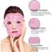 ACWOO Cooling Gel Beads Face Mask for Puffy Eyes & Migraine Relief - Reusable Hot Cold Therapy Mask for Dark Circles, Headache & Sinus Pain - Pink - Buy Online on GoSupps.com