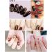 Metal Nail Studs Silver Rose Gold Metal Nail Studs Rose Star Moon Feather Nail Charm Kit Heart Triangle Square Rivet Gems 3D Nail Art Jewelry Decoration DIY Decoration (4 Boxes) - Buy Online on GoSupps.com