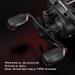 KastKing Brutus Baitcasting Fishing Reel - 7.2:1 Gear Ratio - 5+1 SS Bearings - 10 Button Magnetic Braking - 17.6LB Drag - Right Handed - Buy Online on GoSupps.com