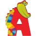 Orange Tree Toys Wooden Letter A - Alphabet Animals for Personalized Baby Name Decor - Safari Nursery & Kids Bedroom Accessories - Buy Online on GoSupps.com