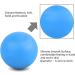 WOVTE Silicone Massage Lacrosse Ball for Deep Tissue Relief - Blue - Buy Online on GoSupps.com