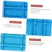 STOBOK Chocolate Molds 2pcs Mold 3D Silica Gel Self Made Chocolate Resin Molds Bluex2pcs 20.5X8.5X0.8CMx2pcs - Buy Online on GoSupps.com