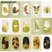 Alexnailart Nail Art Stamping Plates Image Template Nature Plant Leaf Pattern Design Stamper Nail Art DIY Print Manicure Nail Art Stencil Tools NA035 - Buy Online on GoSupps.com