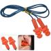 Buy Corded Silicone Noise Reduction Ear Plugs | Metal Detectable Hearing Protection | Best Earplugs for Noise Reduction - International Shipping Available - Buy Online on GoSupps.com