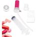 HOMSFOU Ensemble 4 Moules L vres Fait Maison en Silicone Accessoires DIY pour Fabrication Rouge L vres Moules R utilisables et L gers Supports Pratiques pour Couleur Al atoire - Buy Online on GoSupps.com