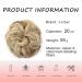 JJstar Messy Hair Bun Scrunchie in Dirty Blonde - Curly Wavy Chignon for Women & Girls - Buy Online on GoSupps.com