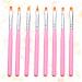Healeved 1 Nail Painting Tool Builder Gel for Nails Salon 3d Nails Tool Nail Gel Uv Gel Nail Brush Nail Painting Brush Kit De Manicura Nail Art Brush Cleaning Gel Pink Manicure Flower Pen - Buy Online on GoSupps.com