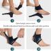 Luwint Kids Compression Ankle Brace - Knitted Ankle Sleeve Sock for Sprains Arthritis & Tendonitis - Small Black - 1 Pair for Running & Fitness - Buy Online on GoSupps.com