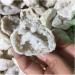 Stone Crafts Natural Agate Crystal Gemstone Cavern Reiki Crystal Stone geode Wrapping Pendants Natural Luster - Buy Online on GoSupps.com