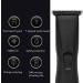 Low Noise Electric Hair Clipper with 3 Guide Combs Hair Beard Trimmer with Cleansing Brush Cordless Hair Shaver for Home Hair Salon Perfect Styling - Buy Online on GoSupps.com