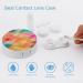 Buy Bagea-Ka Colorful Geometric Contact Lens Case Kit - Travel & Home Eye Care with Tweezers Solution Bottle & Mirror - Buy Online on GoSupps.com