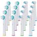Ortho and Power Tip Replacement Toothbrush Heads for Oral B Braun - Compatible with Oral-B Electric Toothbrush - Ideal for Braces, Crowns, Bridges - 16 Pack - Buy Online on GoSupps.com