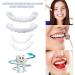 Instant Veneers Dentures - 2 Pairs Snap-In Teeth Covers for Men and Women - Restore Your Smile and Protect Imperfect Teeth - Buy Online on GoSupps.com